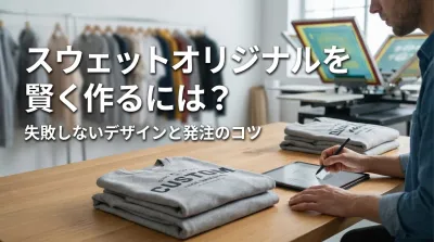 スウェットオリジナルを賢く作るには？