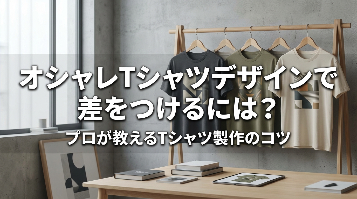 オシャレTシャツデザインで差をつけるには？
