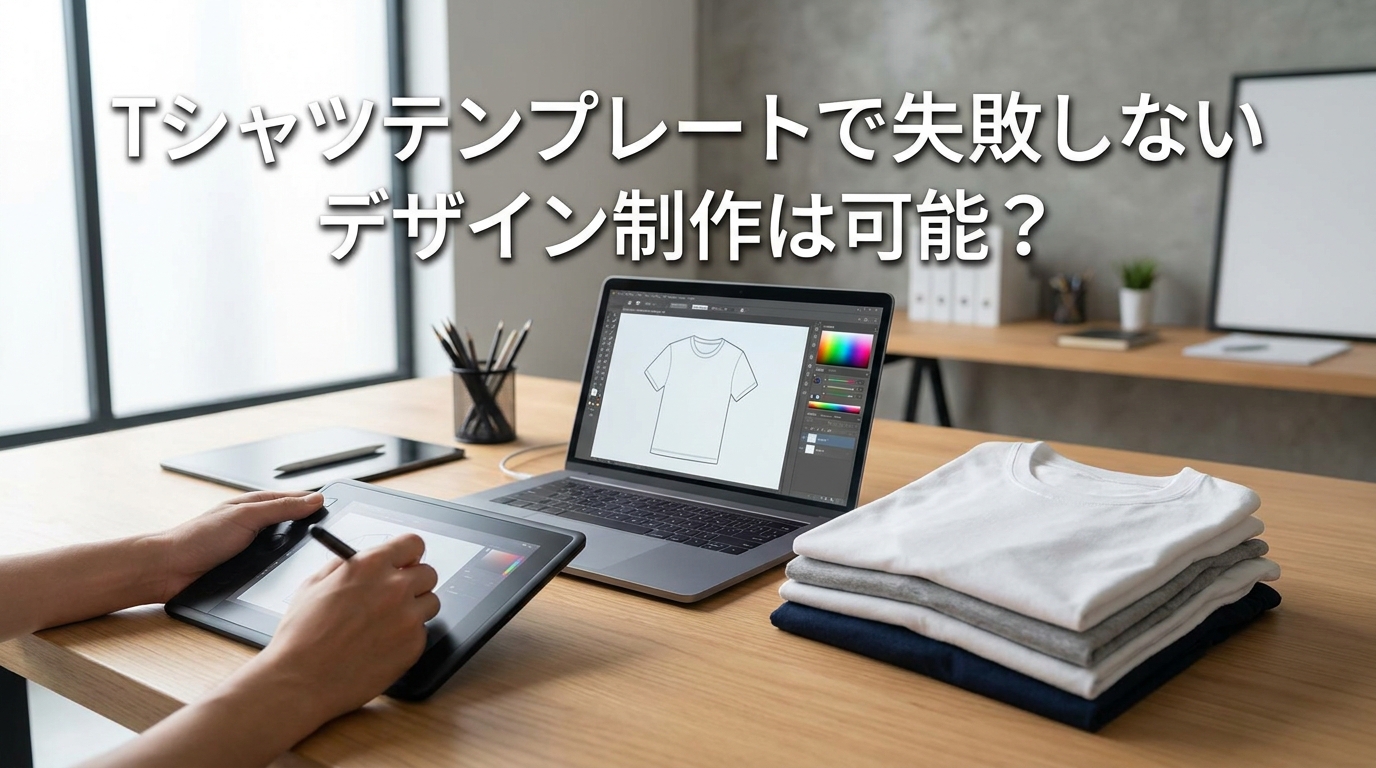 Tシャツテンプレートで失敗しないデザイン制作は可能？