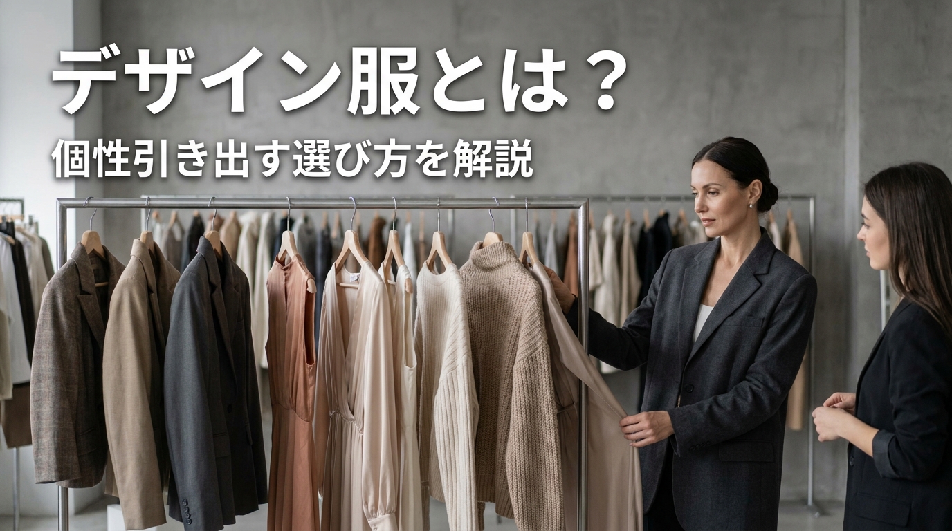 デザイン服とは?個性引き出す選び方を解説