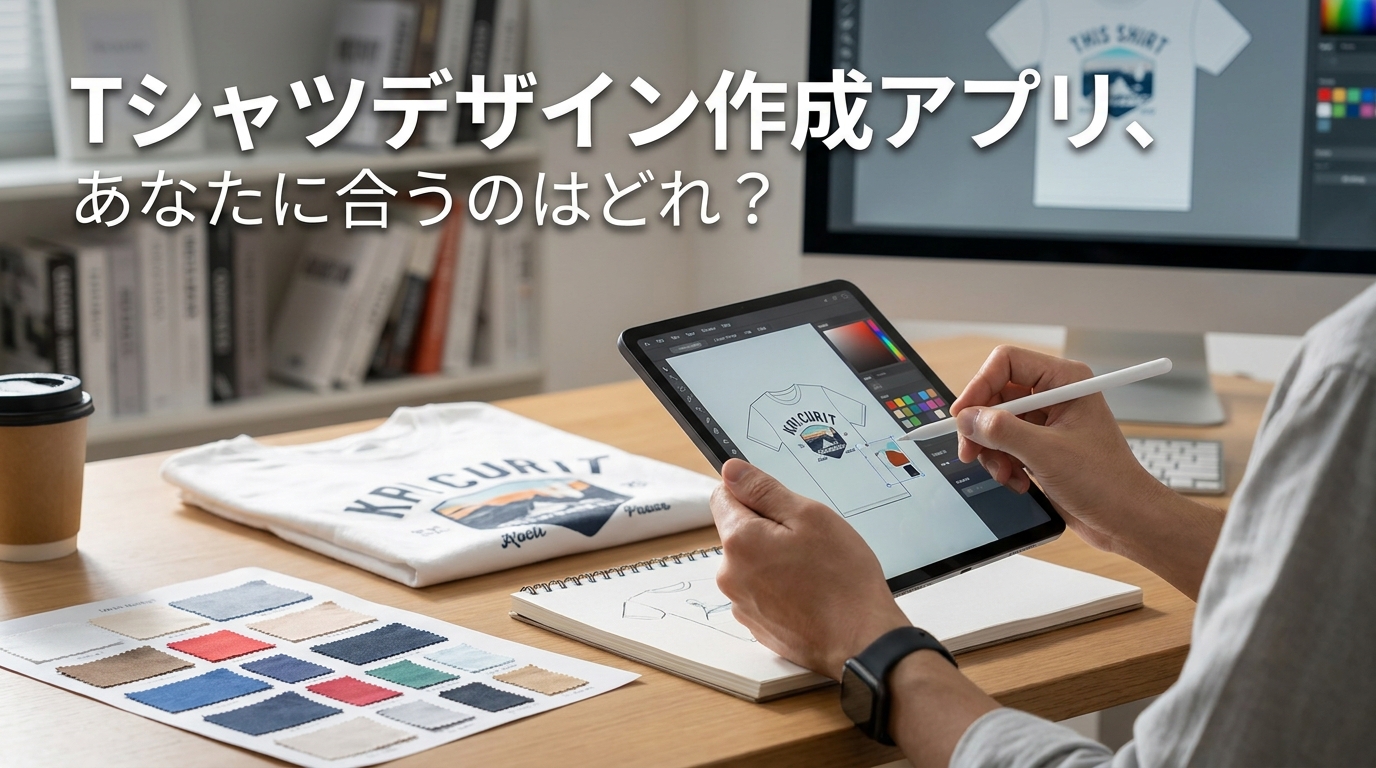 Tシャツデザイン作成アプリ、あなたに合うのはどれ?