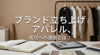 ブランド立ち上げ アパレル、成功への道筋とは？