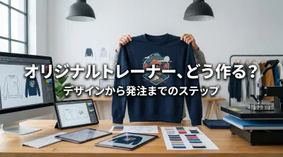 オリジナルトレーナー、どう作る？