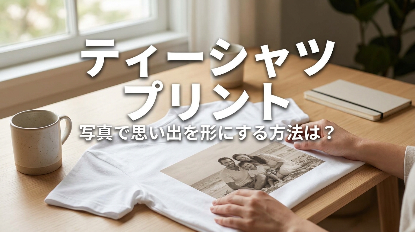 ティーシャツ プリント写真で思い出を形にする方法は?