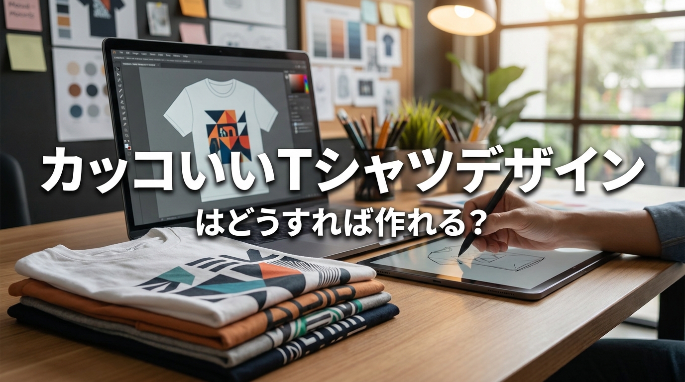 カッコいいTシャツデザインはどうすれば作れる？
