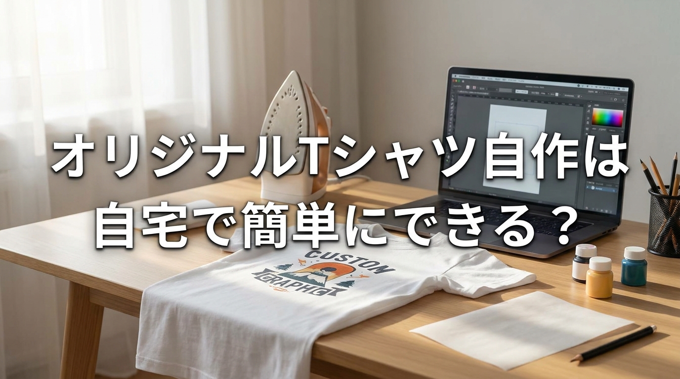 オリジナルTシャツ自作は自宅で簡単にできる？