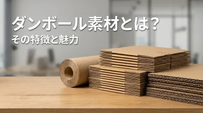 ダンボール素材とは？その特徴と魅力
