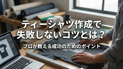 ティーシャツ作成で失敗しないコツとは？