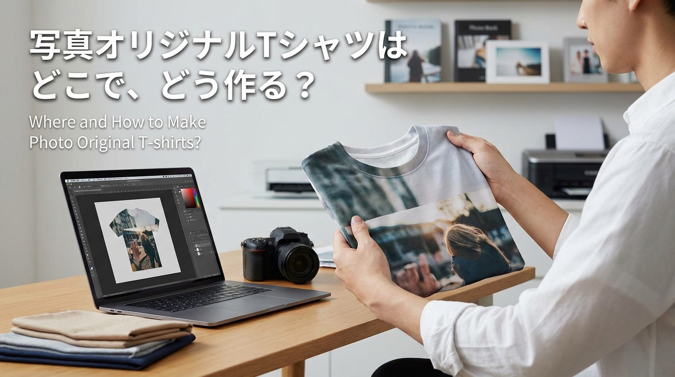 写真オリジナルTシャツはどこで、どう作る？