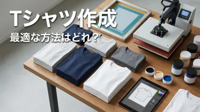 Tシャツ作成、最適な方法はどれ？