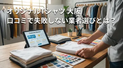 オリジナルTシャツ 大阪 口コミで失敗しない業者選びとは？