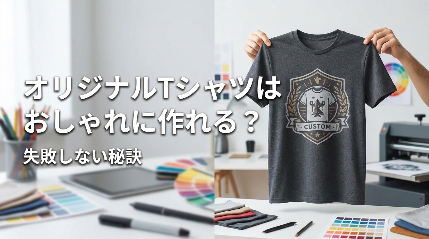 オリジナルTシャツはおしゃれに作れる？失敗しない秘訣とは