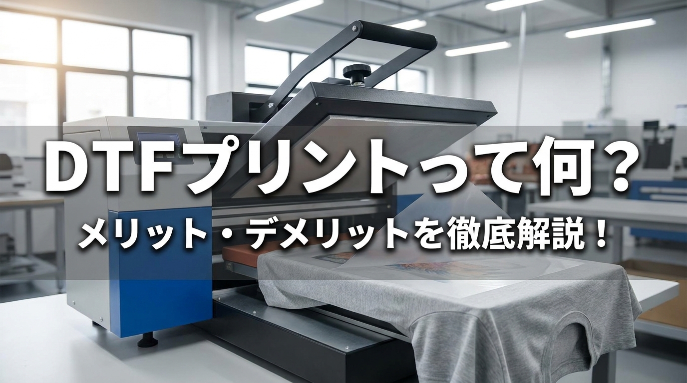 DTFプリントって何？メリット・デメリットを徹底解説！