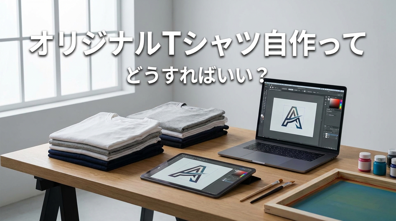 オリジナルTシャツ自作ってどうすればいい？