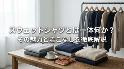 スウェットシャツとは一体何か？その魅力と着こなしを徹底解説