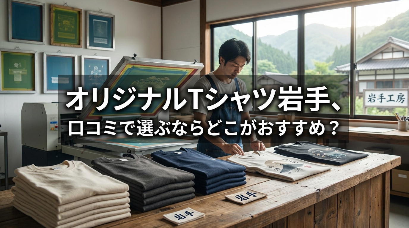 オリジナルTシャツ岩手、口コミで選ぶならどこがおすすめ？
