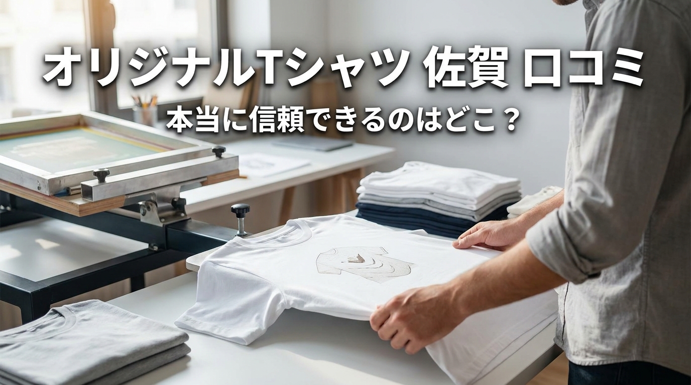 オリジナルTシャツ 佐賀 口コミ、本当に信頼できるのはどこ?