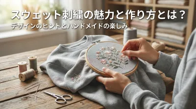 スウェット 刺繍の魅力と作り方とは？