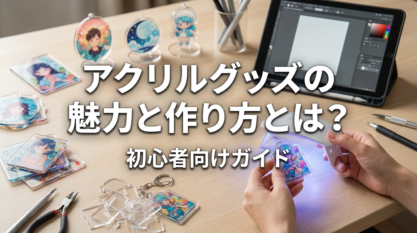 アクリルグッズの魅力と作り方とは？