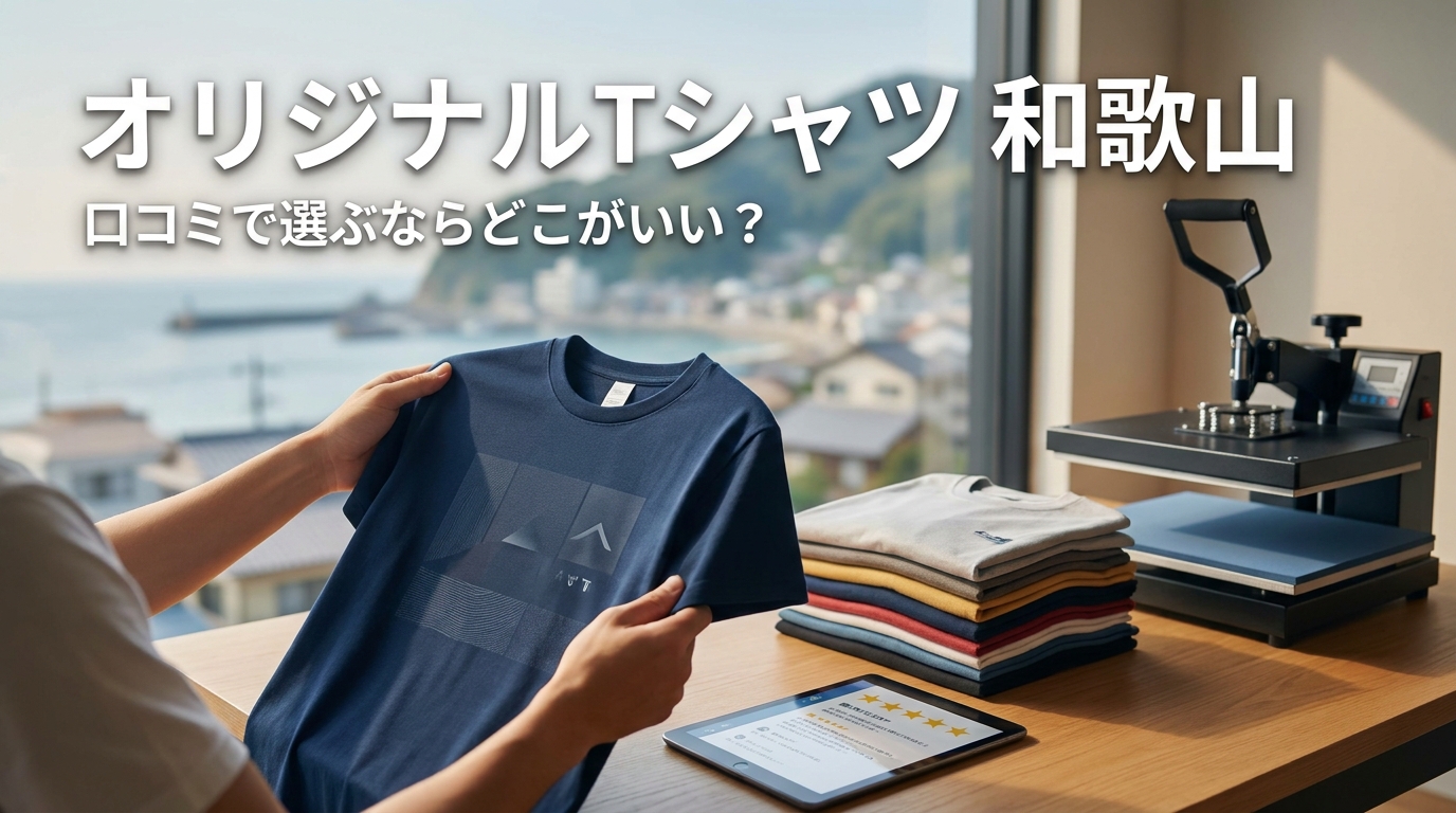 オリジナルTシャツ 和歌山 口コミで選ぶならどこがいい?
