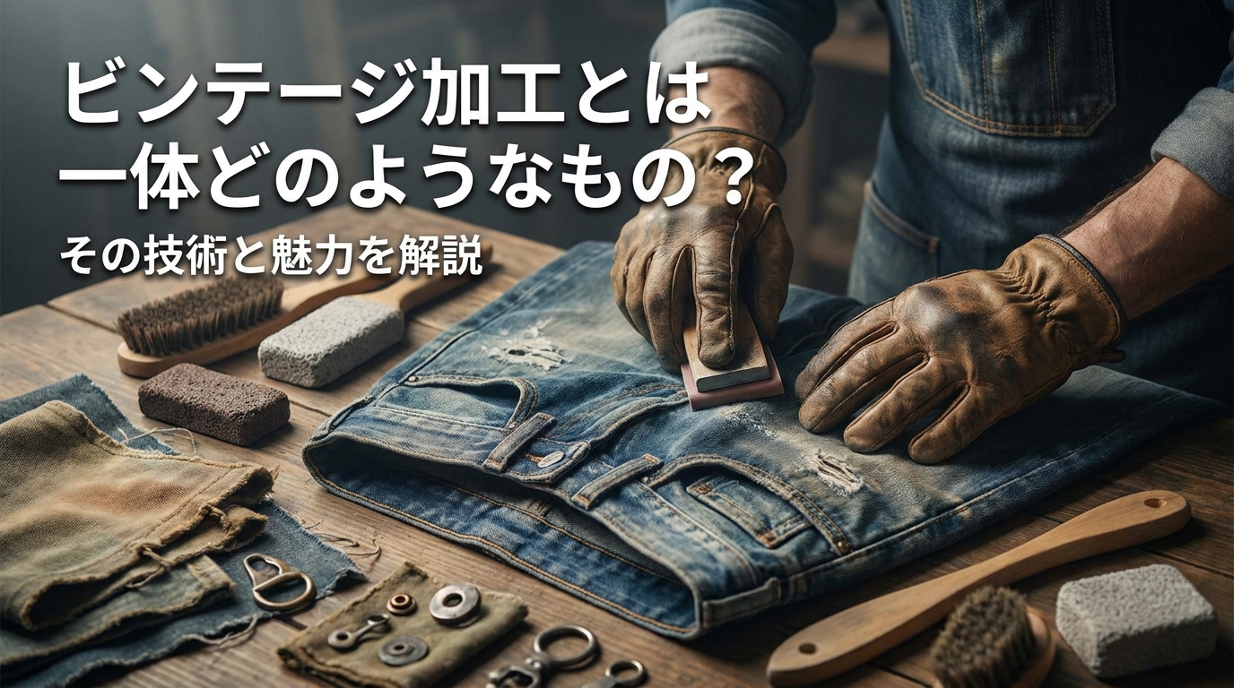 ビンテージ加工とは一体どのようなもの？
