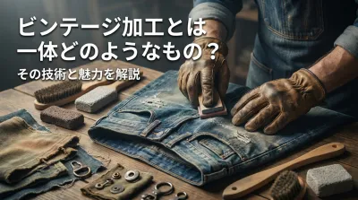 ビンテージ加工とは一体どのようなもの？