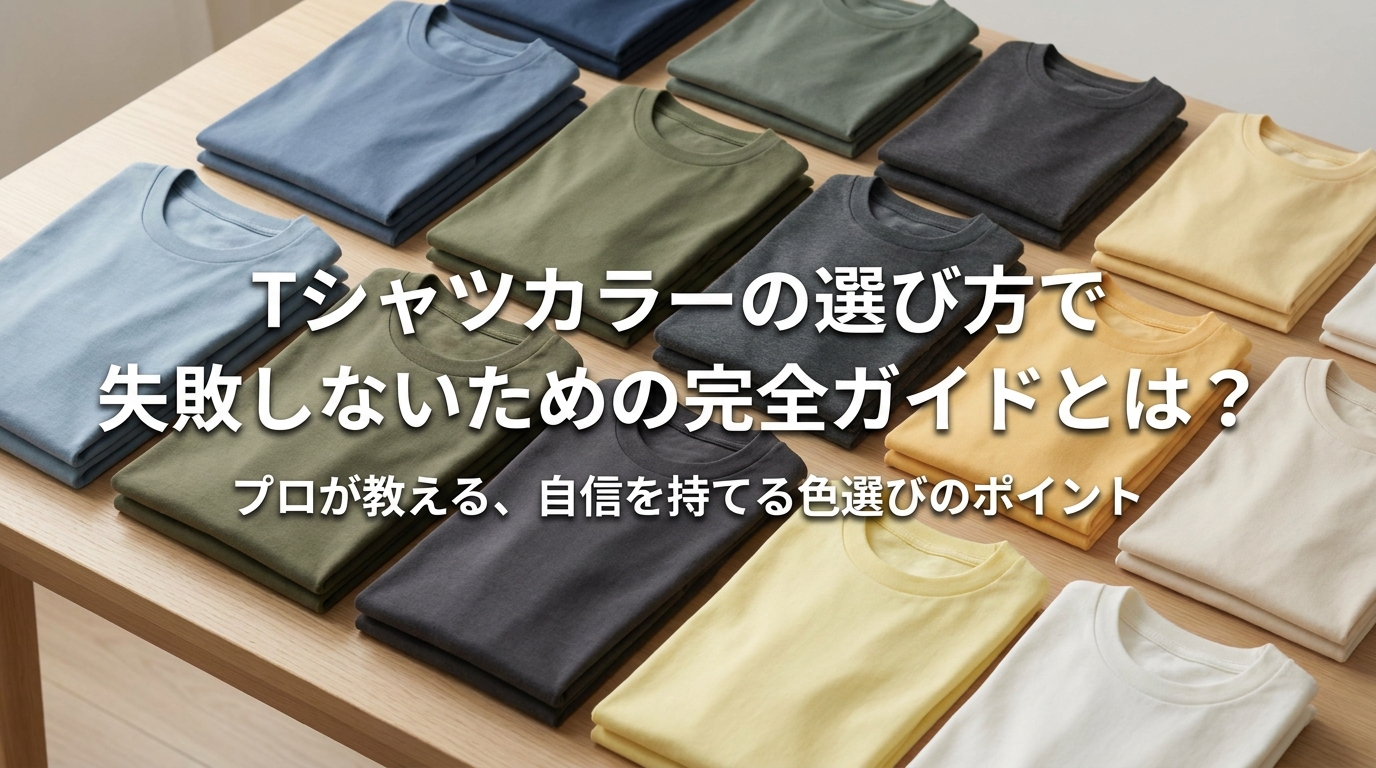 Tシャツカラーの選び方で失敗しないための完全ガイドとは？