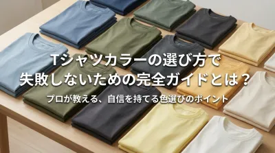 Tシャツカラーの選び方で失敗しないための完全ガイドとは？