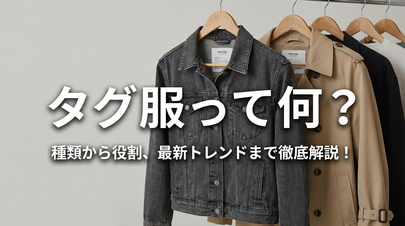 タグ服って何？種類から役割、最新トレンドまで徹底解説！