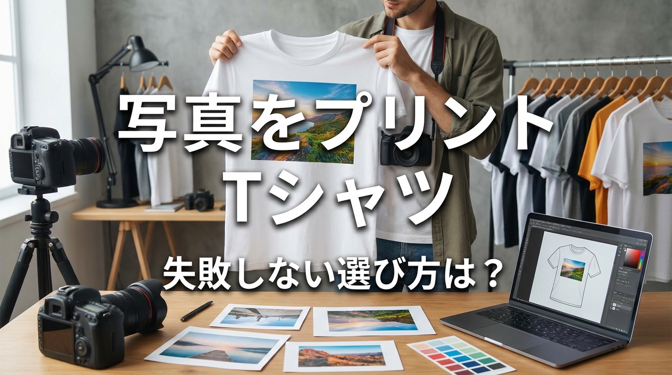 写真をプリント Tシャツ、失敗しない選び方は？
