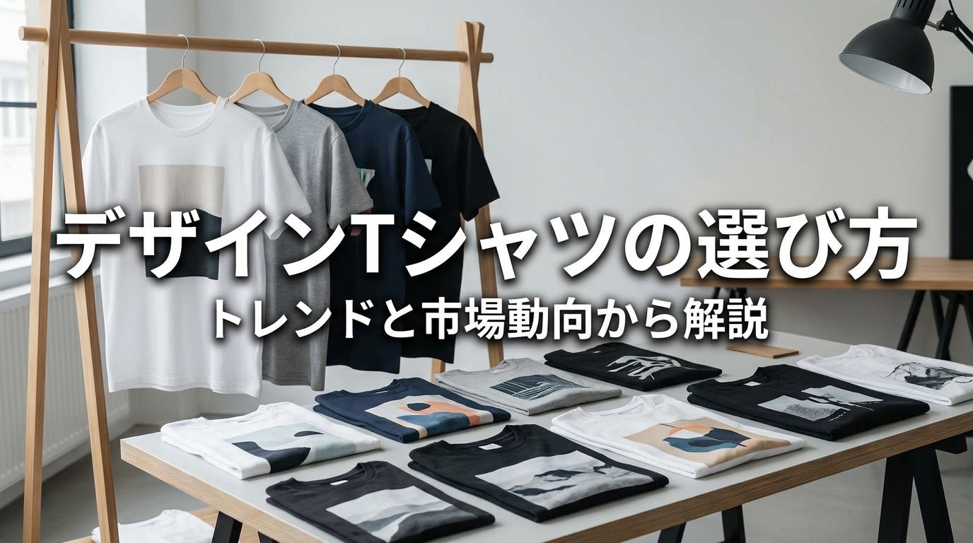 デザインTシャツの選び方、トレンドと市場動向から解説？