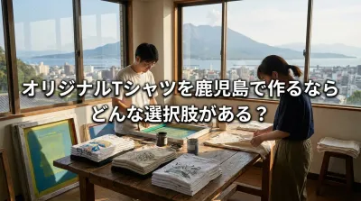 オリジナルTシャツを鹿児島で作るならどんな選択肢がある？