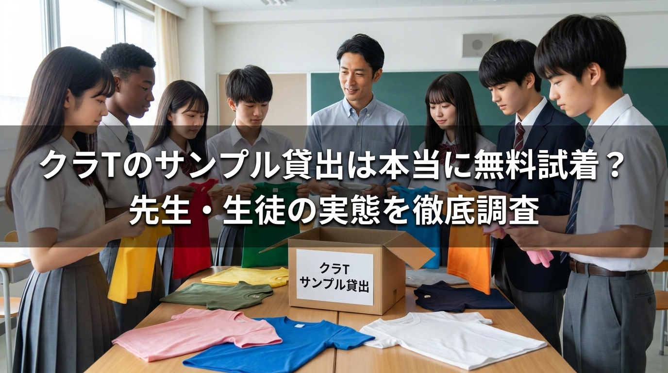 クラTのサンプル貸出は先生・生徒にとって本当に無料試着できる?