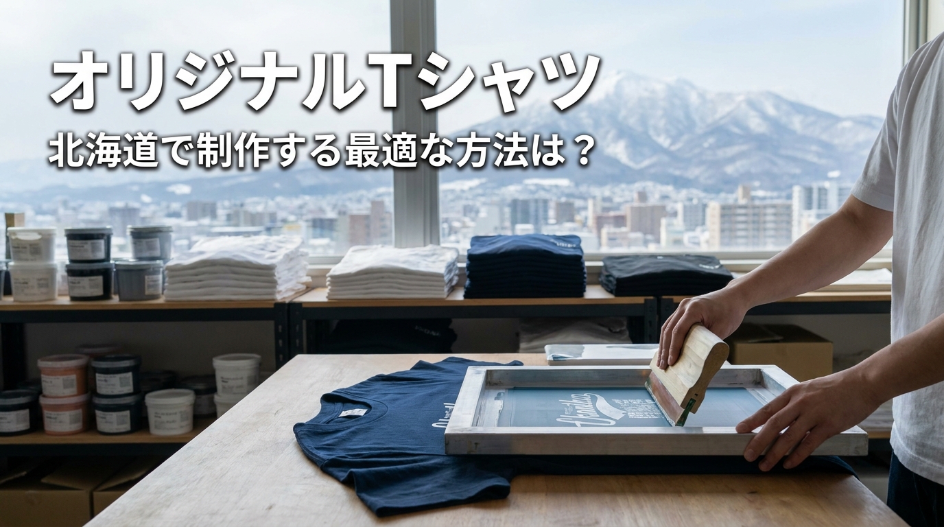 オリジナルTシャツ 北海道で制作する最適な方法は？