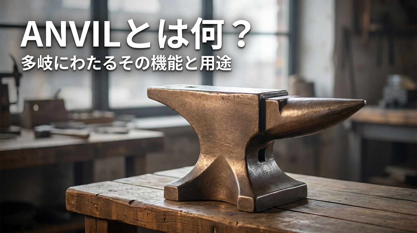 Anvilとは何？多岐にわたるその意味と用途を解説