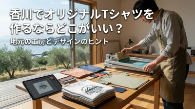 香川でオリジナルTシャツを作るならどこがいい？