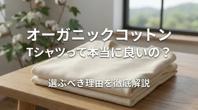 オーガニックコットンTシャツって本当に良いの？選ぶべき理由を徹底解説