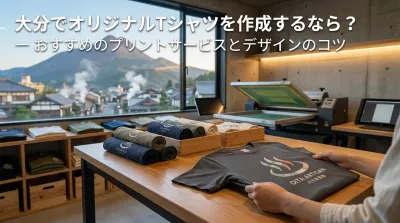 大分でオリジナルTシャツを作成するなら？