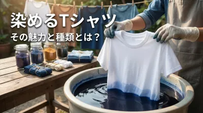 染めるTシャツ、その魅力と種類とは？