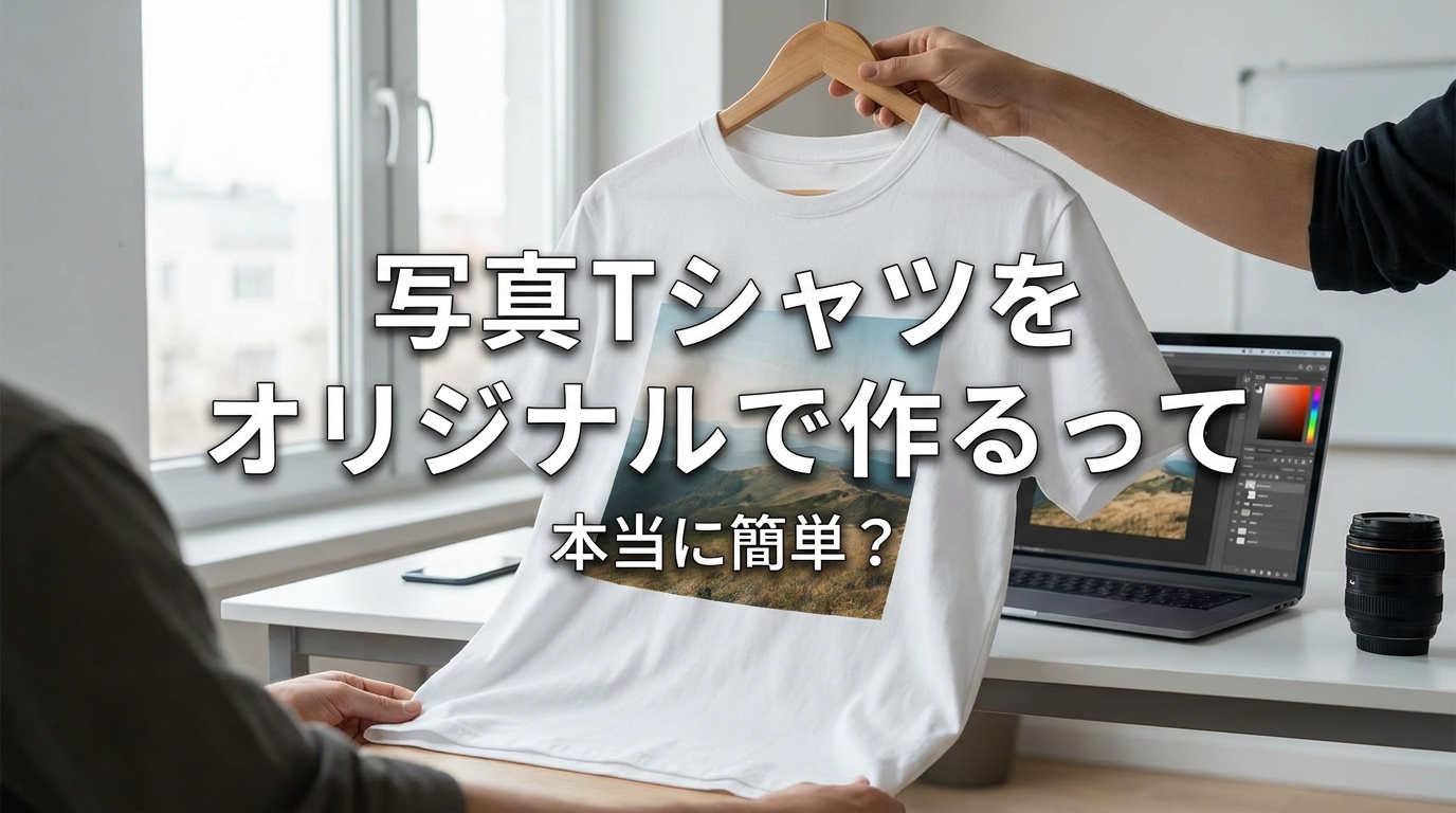 写真Tシャツをオリジナルで作るって本当に簡単？