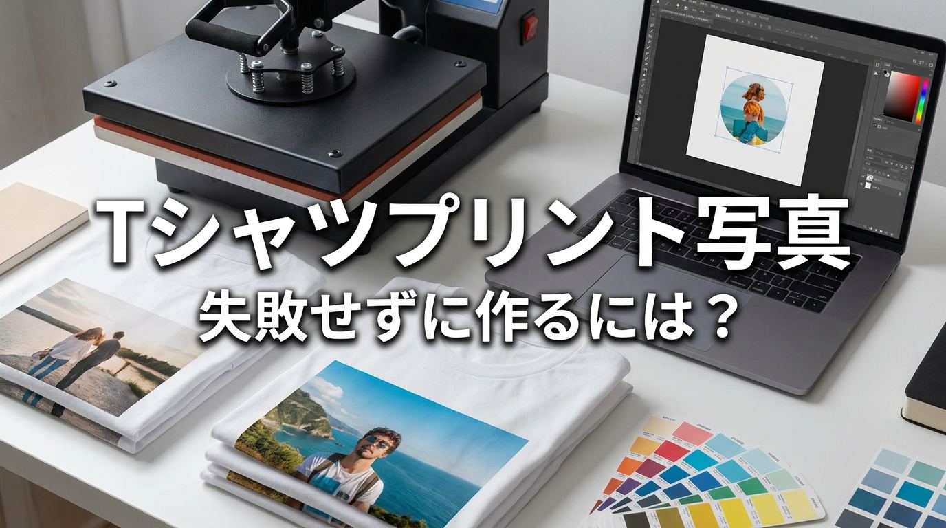 Tシャツプリント写真、失敗せずに作るには？