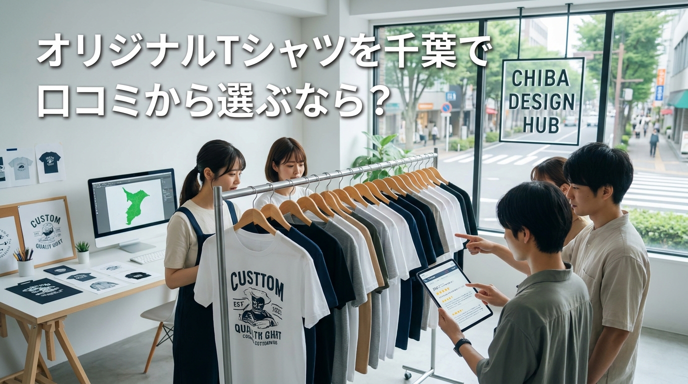 オリジナルTシャツを千葉で口コミから選ぶなら？