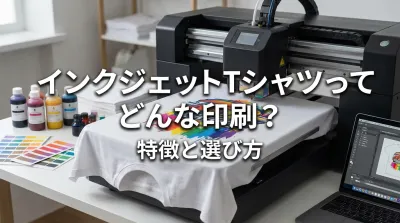 インクジェットTシャツってどんな印刷？特徴と選び方