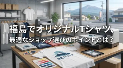 福島でオリジナルTシャツ、最適なショップ選びのポイントとは？