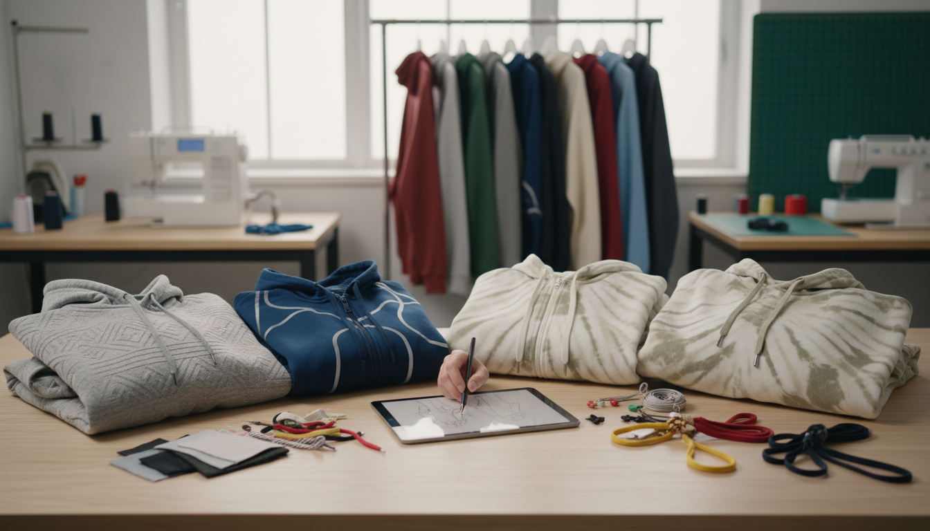 オリジナルパーカー作成は目的と用途に応じた選択が重要です