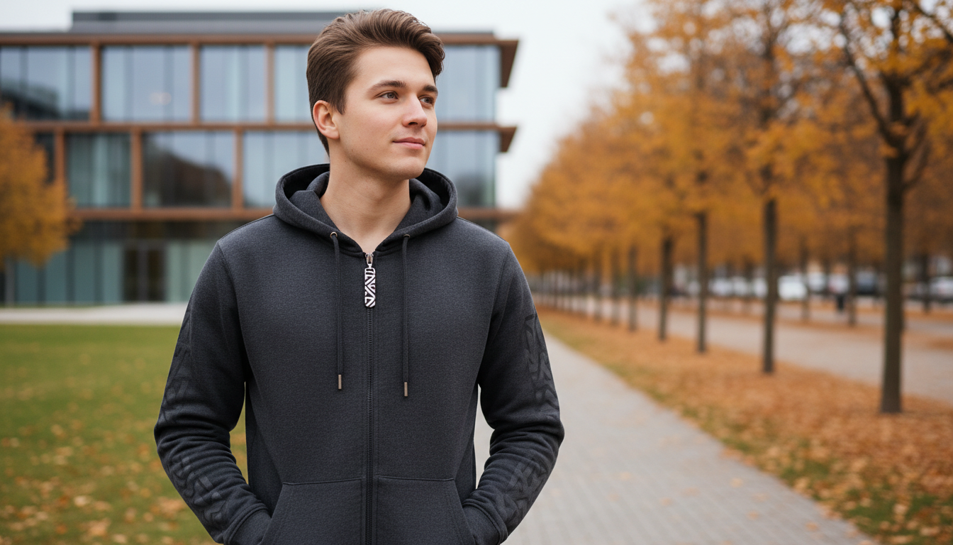 オリジナルZIPパーカーは機能性とデザイン性を兼ね備えたカスタムアイテムです