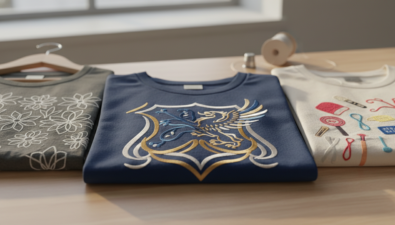 刺繍オリジナルTシャツは「高級感」「耐久性」「自由なカスタマイズ」を兼ね備えた選択肢です