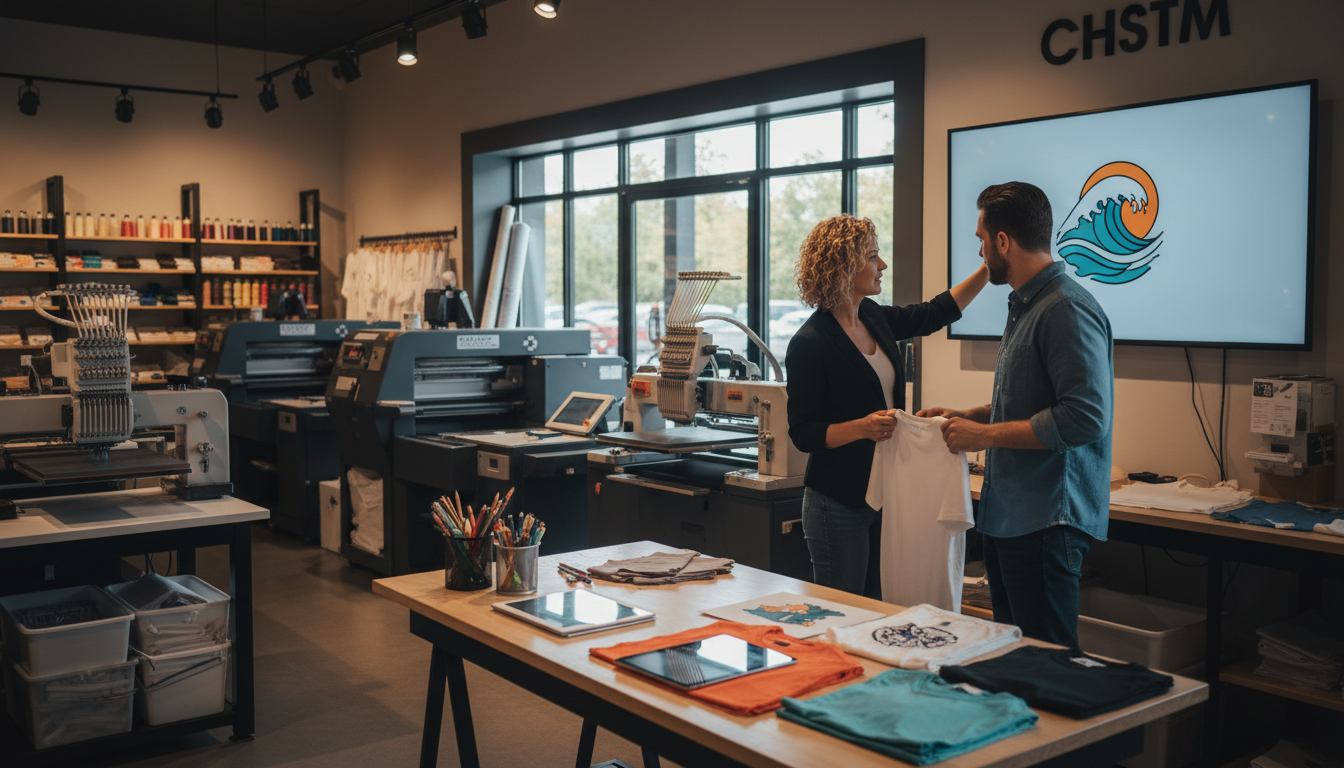 オリジナルTシャツを店舗で作成する選択肢とメリット