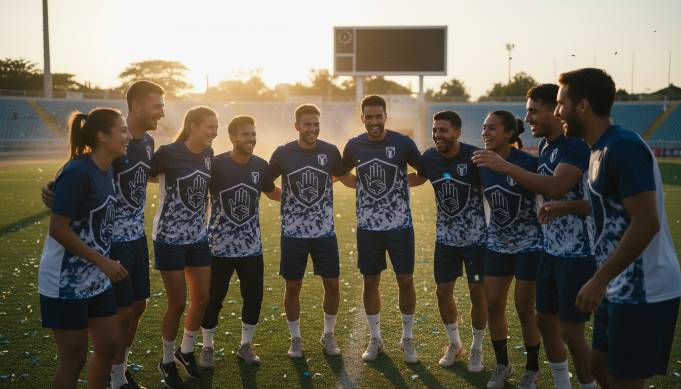 オリジナルTシャツスポーツはチームの結束力とパフォーマンス向上に貢献します