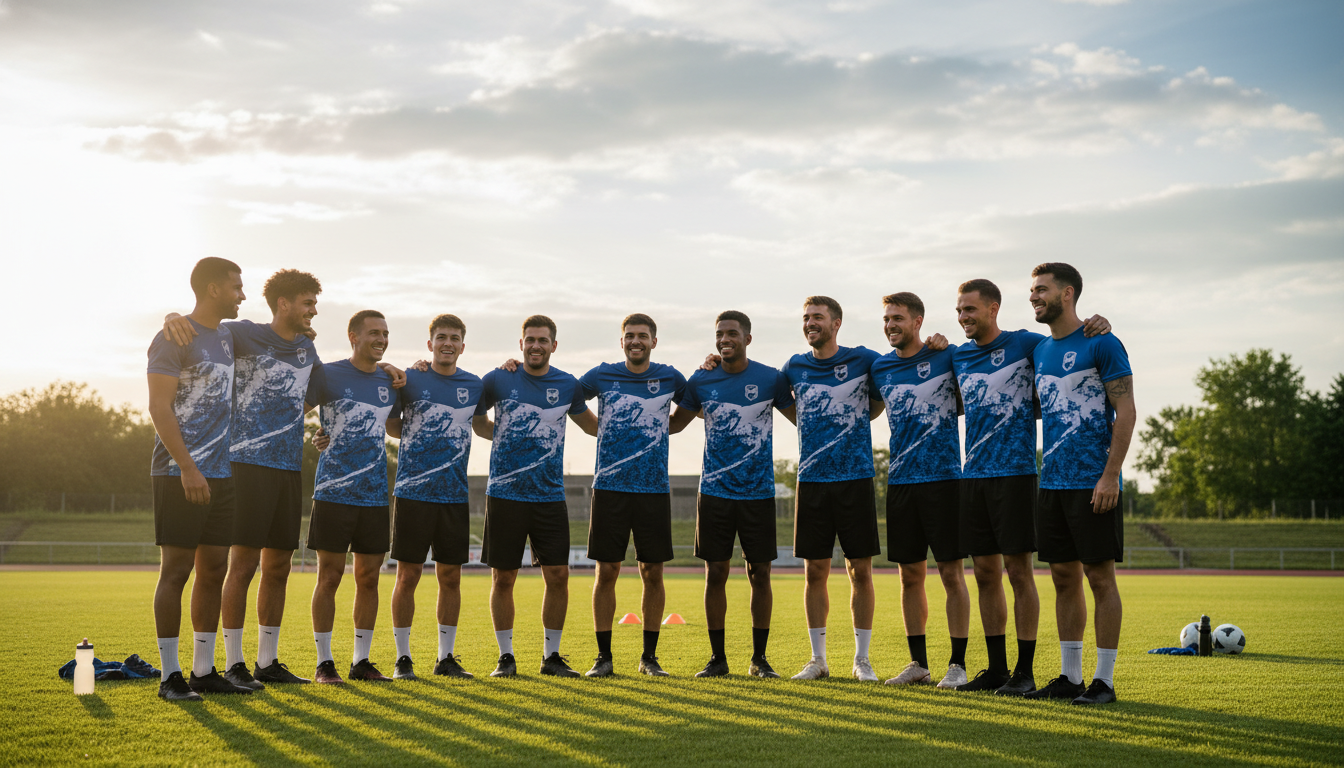 チームTシャツはチームの成長を促進します